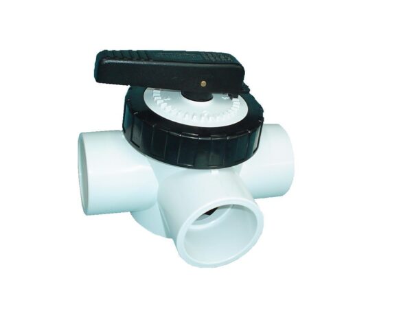 3 WAY 50MM PVC POOL VALVE