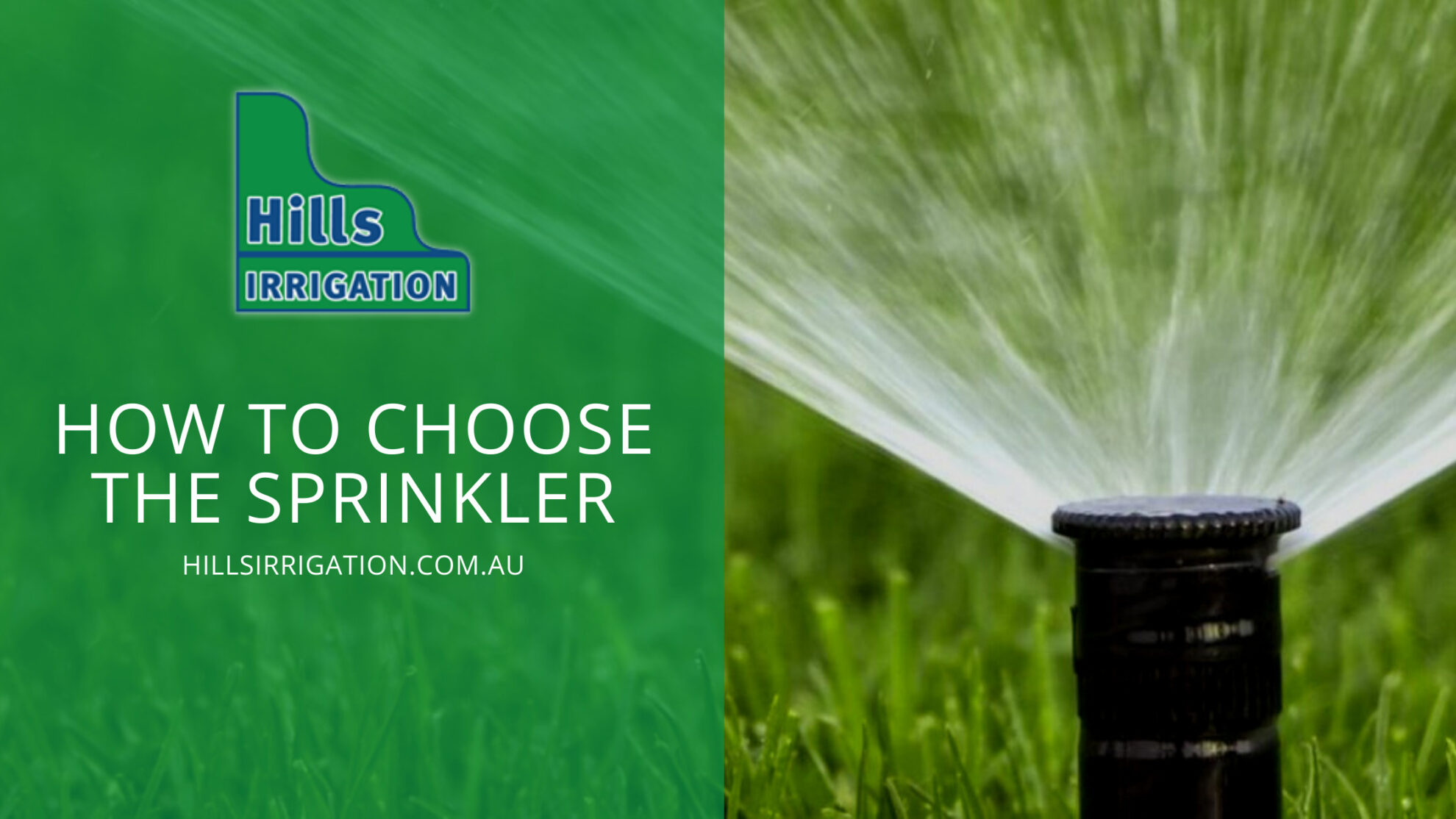 How to Choose & Use Lawn Sprinklers - Hill Irrigation